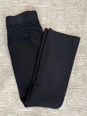 Bengaline Maurices Classic Black Dress Pants with belt loops